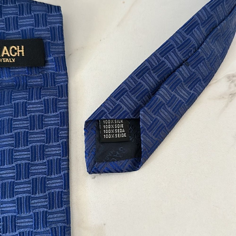 BACHRACH men’s tie EUC - Picture 4 of 4